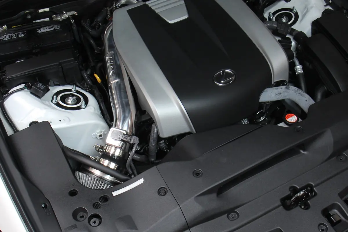 Hps Performance Air Intake Kit With Heat Shield, Polished, 827-682P 2