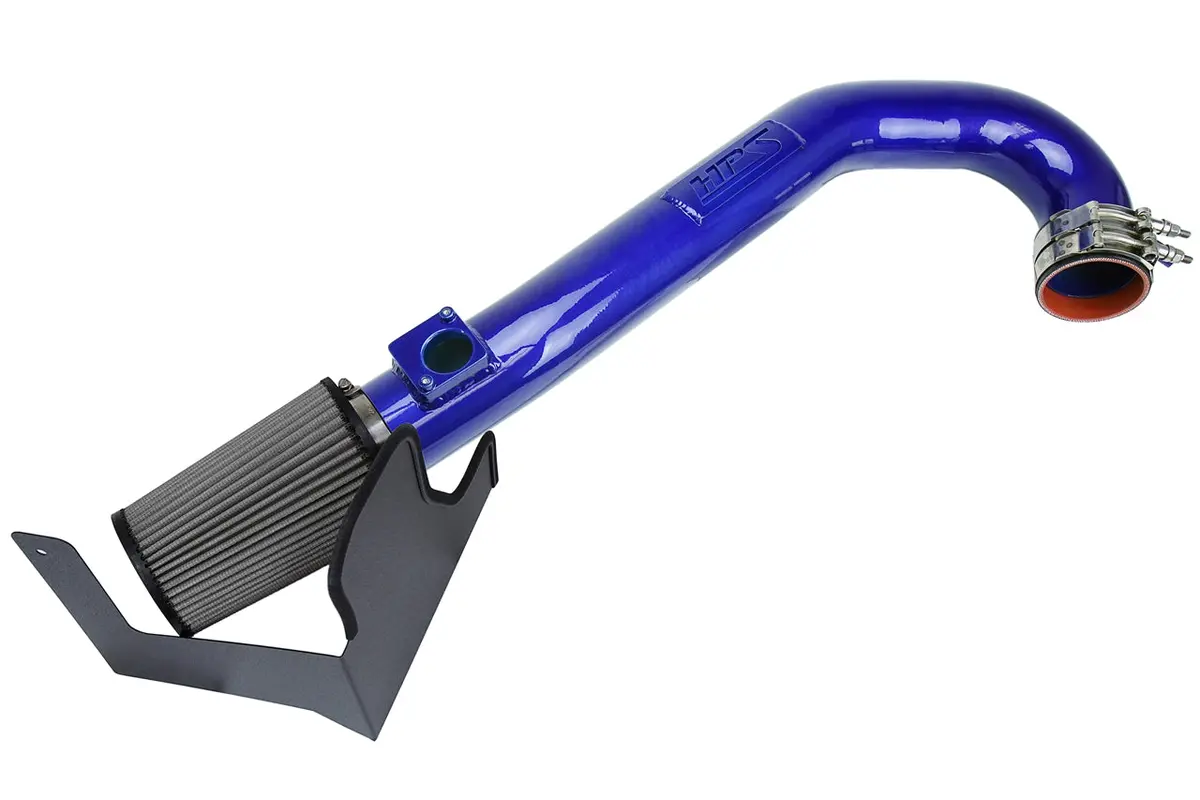 Hps Performance Air Intake Kit With Heat Shield, Blue, 827-684Bl 1
