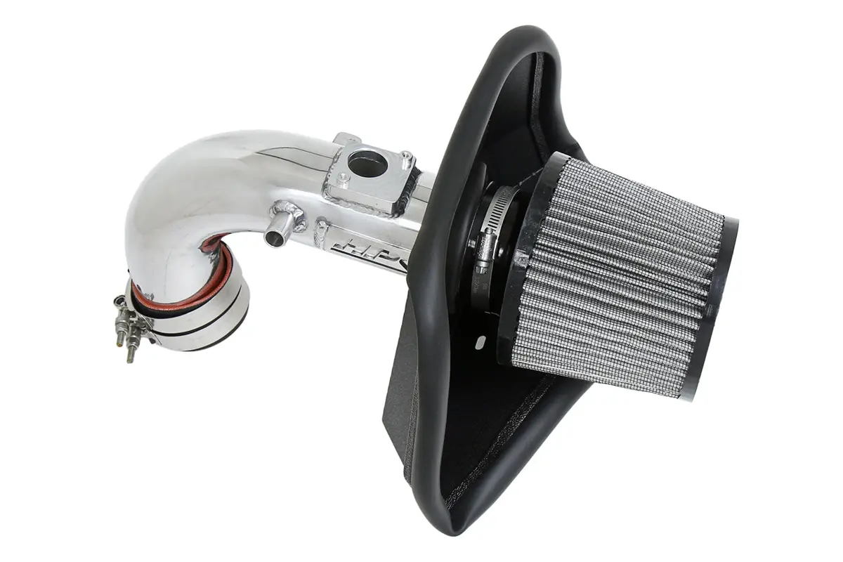 Hps Performance Air Intake Kit With Heat Shield, Polished, 827-687P 1