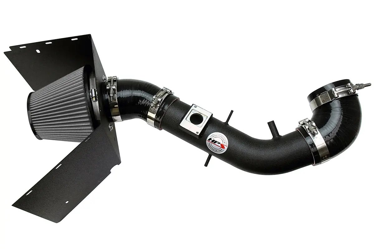 Hps Performance Air Intake Kit With Heat Shield, Black, 827-690Wb 1