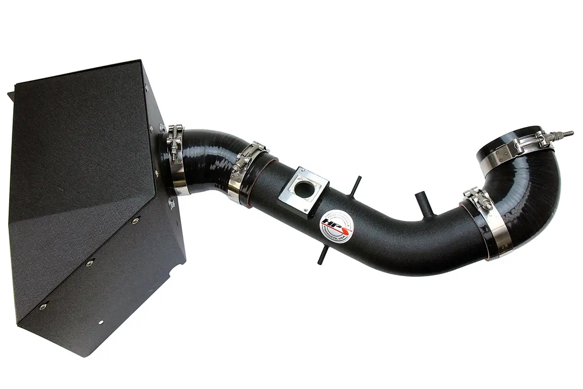 Hps Performance Air Intake Kit With Heat Shield, Black, 827-690Wb 2