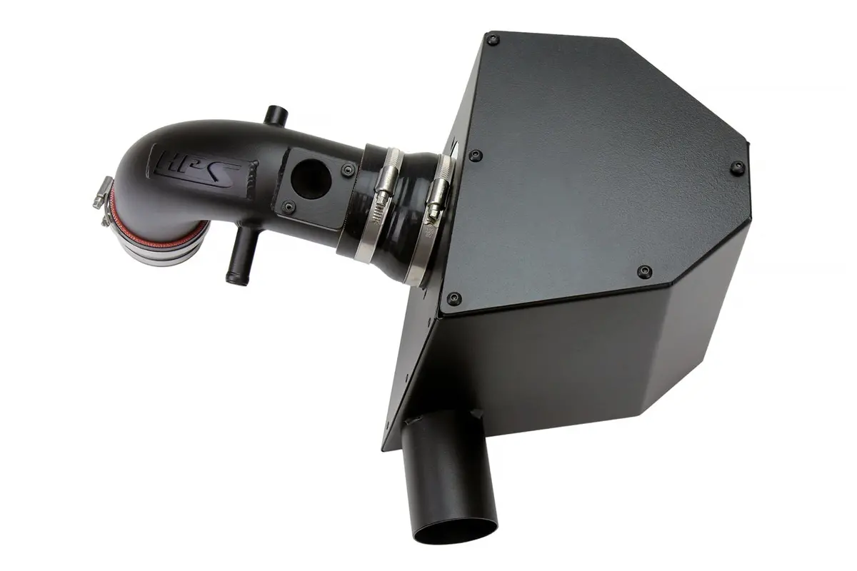 Hps Performance Air Intake Kit With Heat Shield, Black, 827-693Wb 2