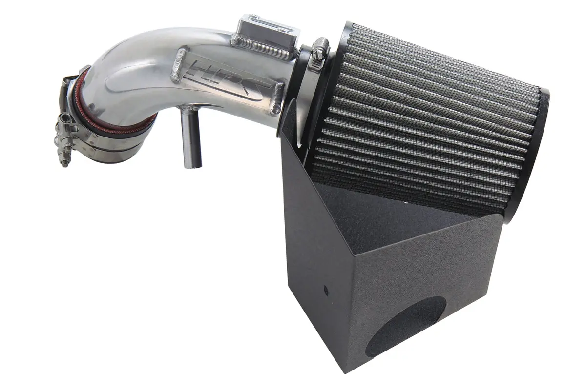 Hps Performance Air Intake Kit With Heat Shield, Polished, 827-694P 1
