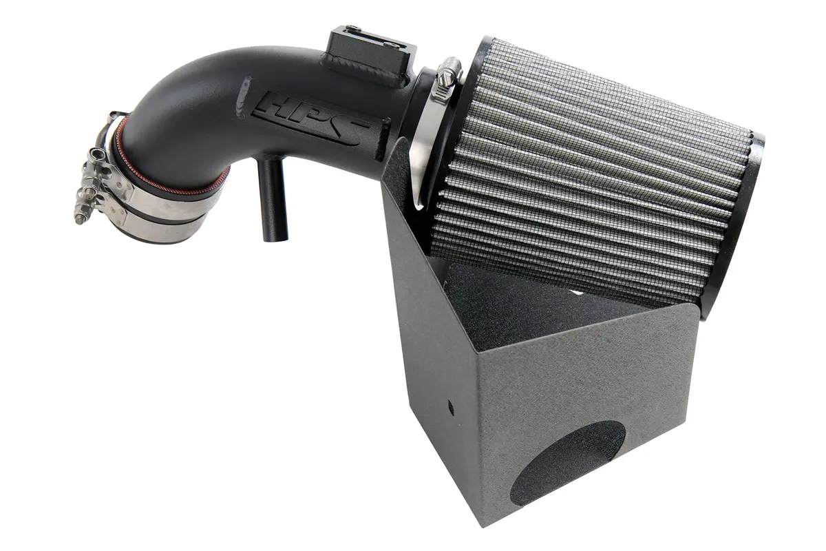 Hps Performance Air Intake Kit With Heat Shield, Black, 827-694Wb 1