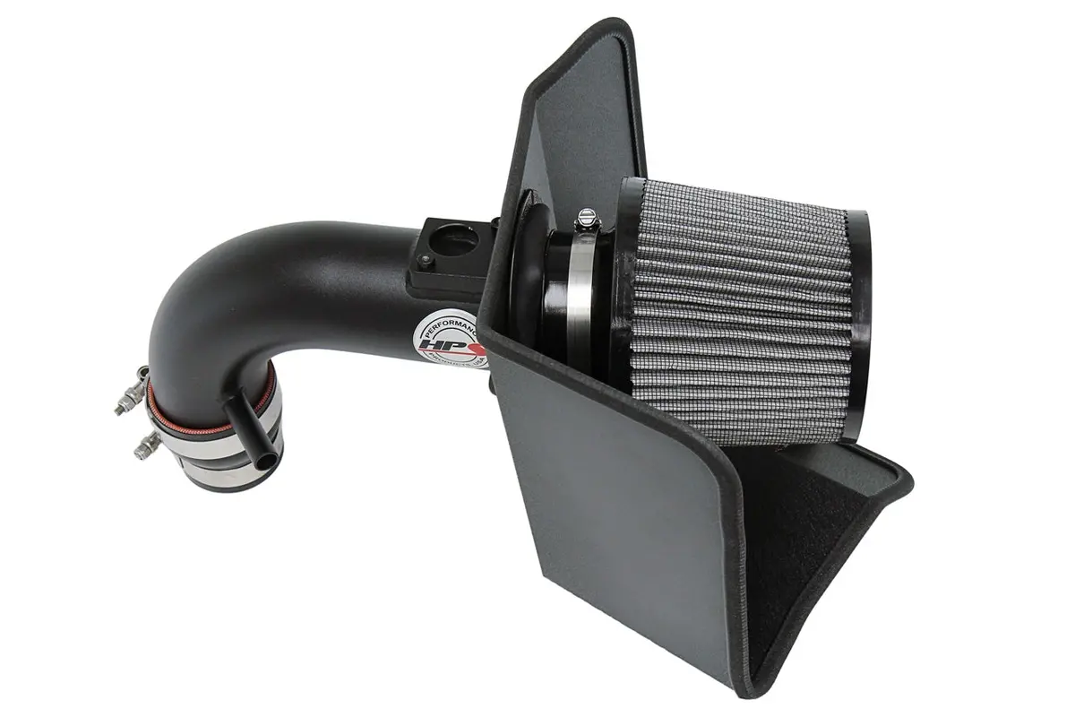 Hps Performance Air Intake Kit With Heat Shield, Black, 827-696Wb 1