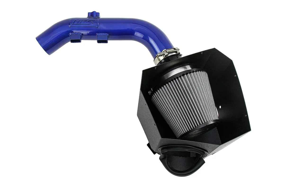 Hps Performance Air Intake Kit With Heat Shield, Blue, 827-699Bl 1