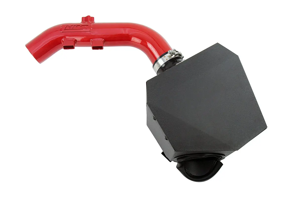 Hps Performance Air Intake Kit With Heat Shield, Red, 827-699R 2