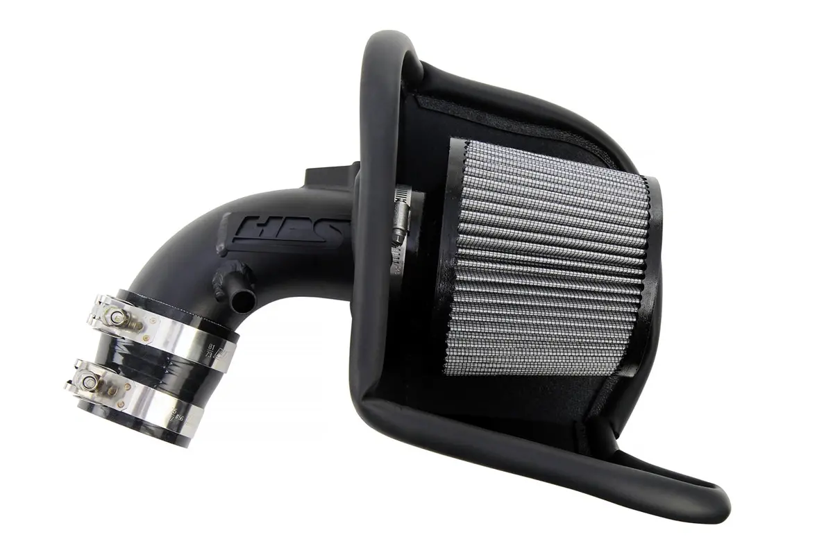 Hps Performance Air Intake Kit With Heat Shield, Black, 827-700Wb 1