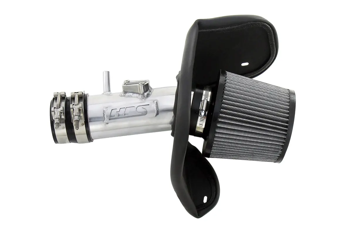 Hps Performance Air Intake Kit With Heat Shield, Polished, 827-701P 1