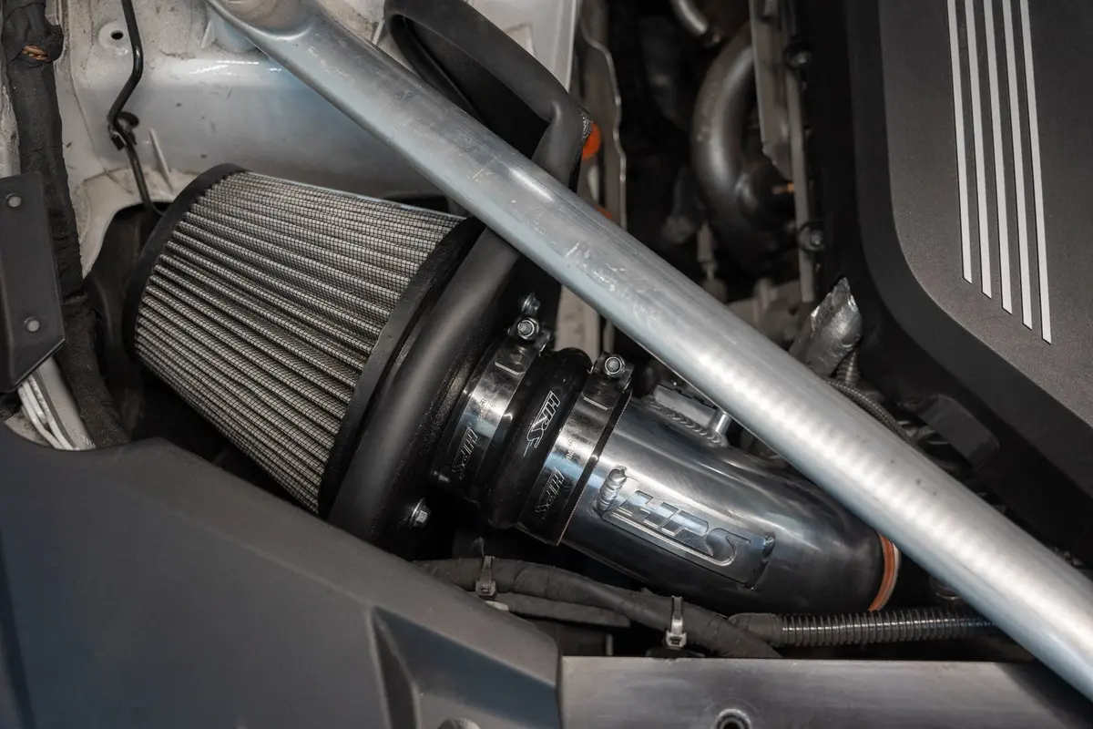 Hps Performance Air Intake Kit With Heat Shield, Black, 827-702Wb 2
