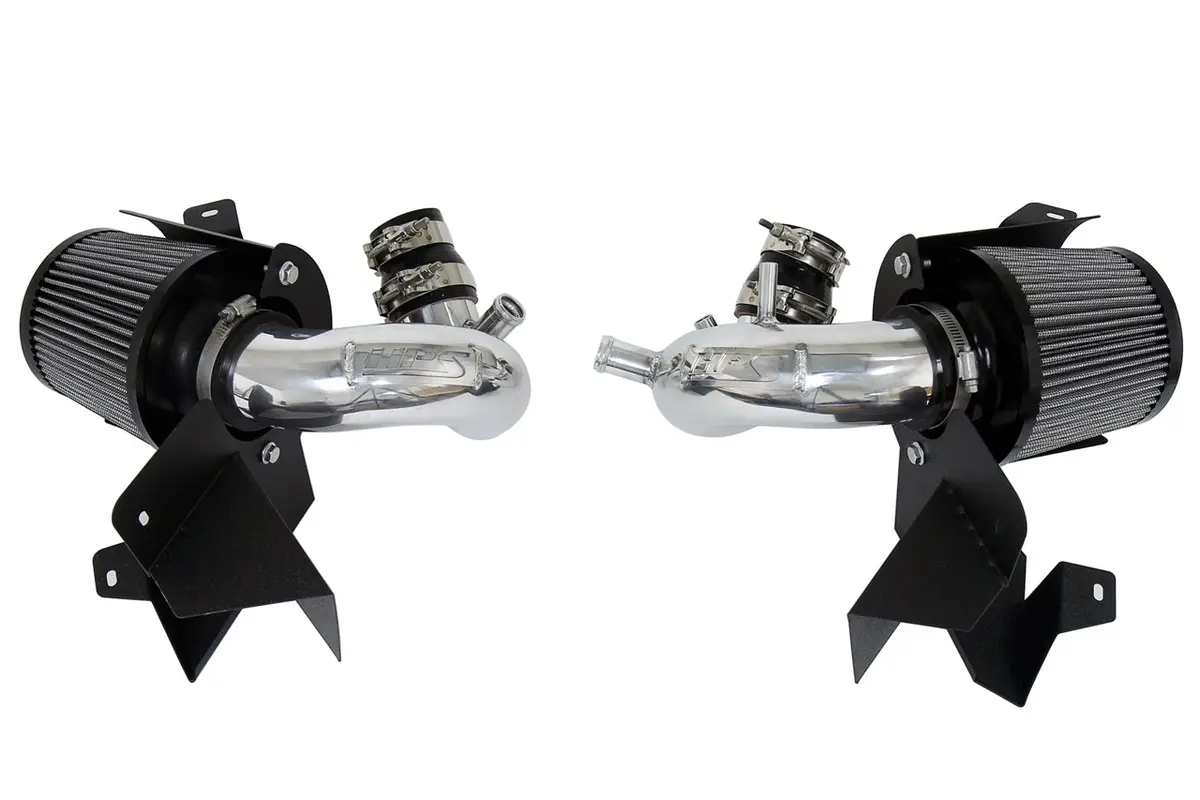 Hps Performance Air Intake Kit With Heat Shield, Polished, 827-703P 1