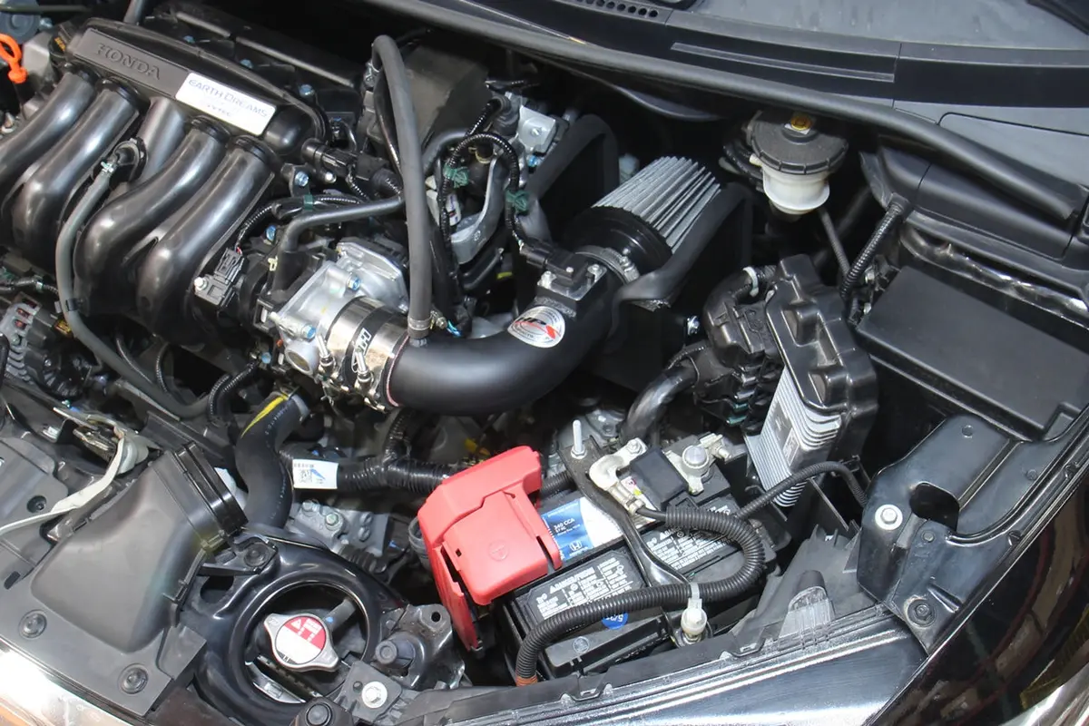 Hps Performance Air Intake Kit With Heat Shield, Polished, 827-704P 2