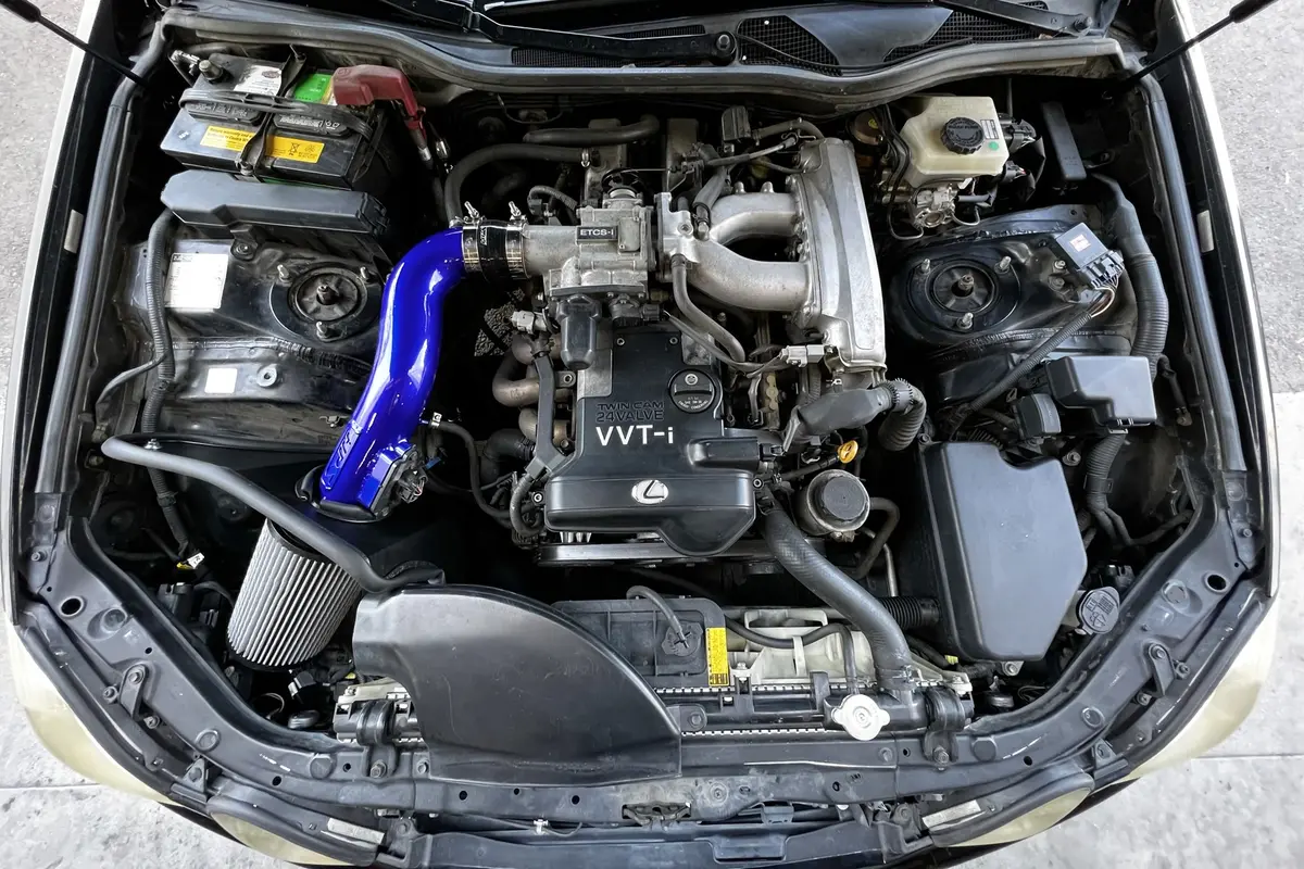 Hps Performance Air Intake Kit With Heat Shield, Polished, 827-705P 2