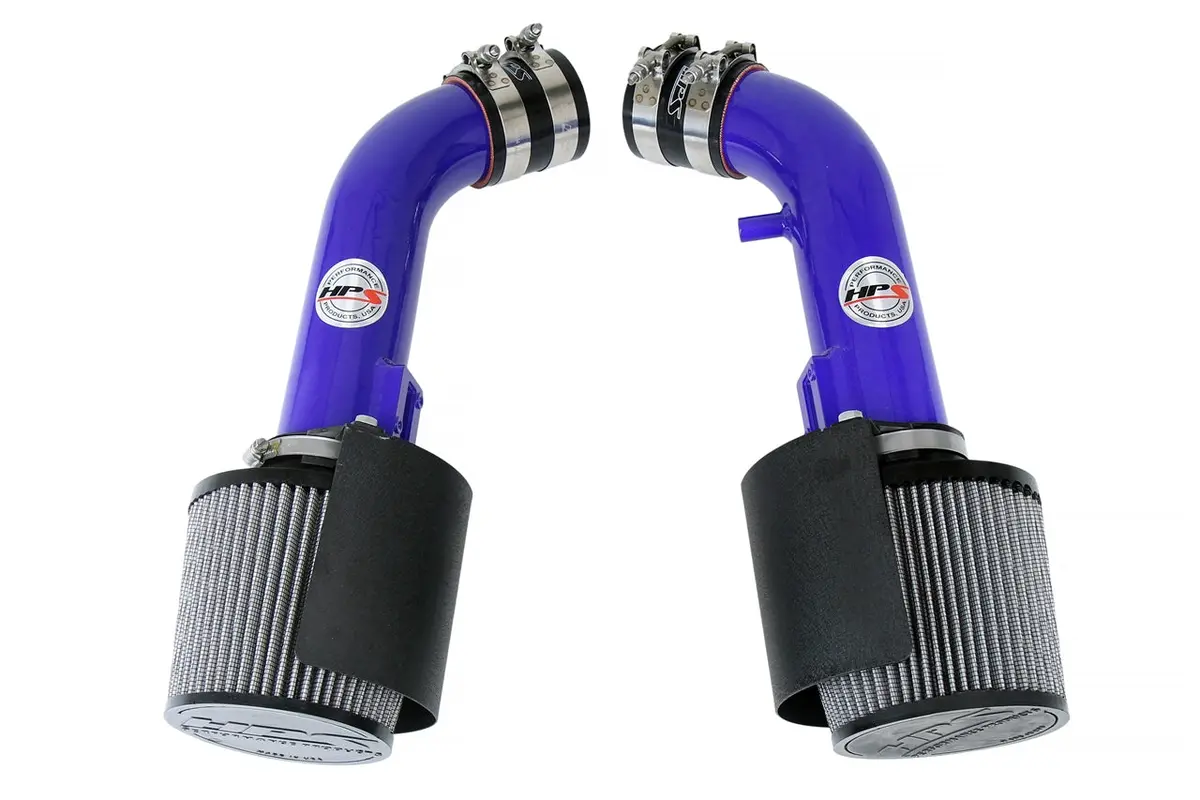 Hps Performance Air Intake Kit With Heat Shield, Blue, 827-706Bl 1
