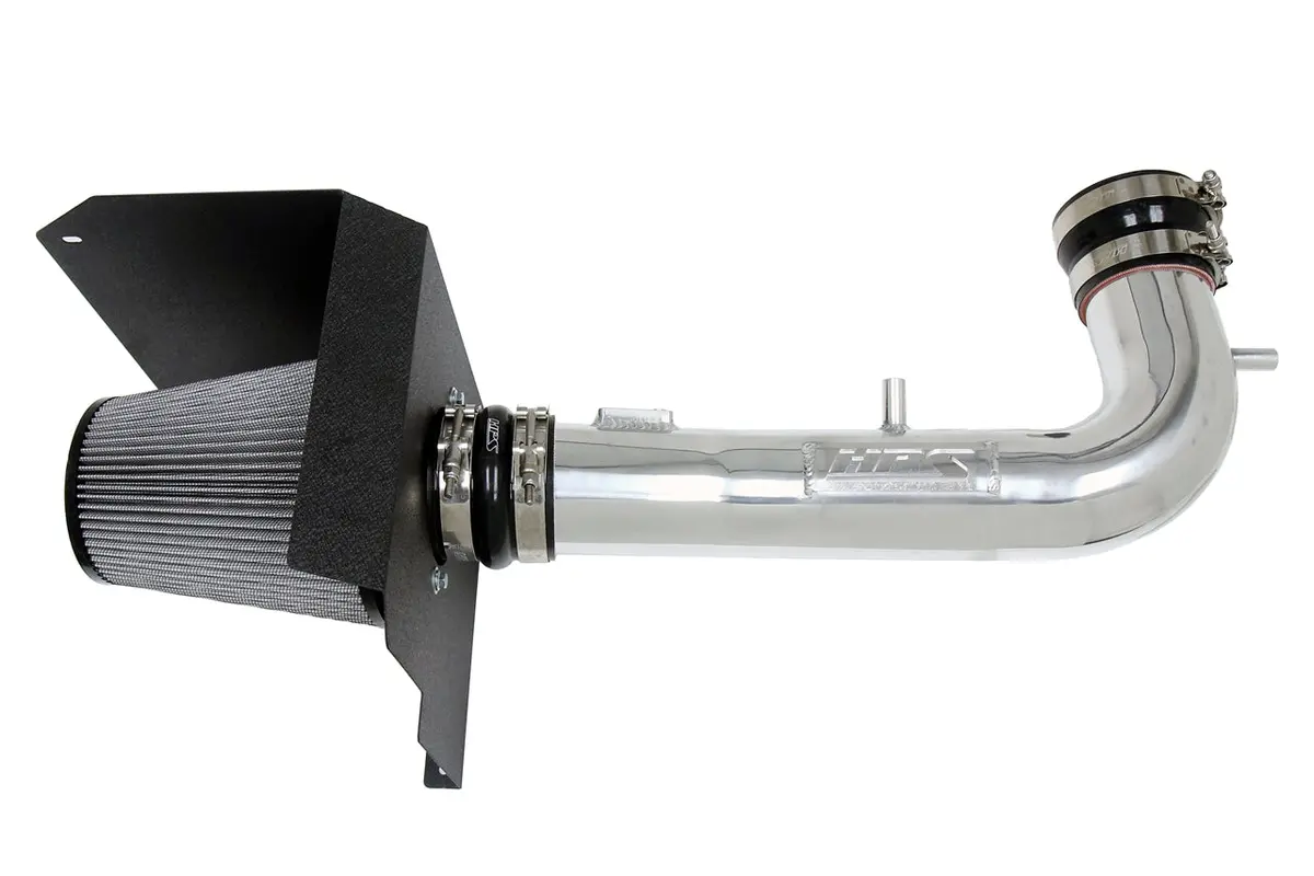 Hps Performance Air Intake Kit With Heat Shield, Polished, 827-707P 1