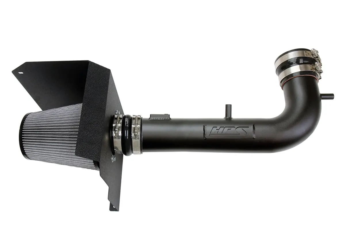 Hps Performance Air Intake Kit With Heat Shield, Black, 827-707Wb 1
