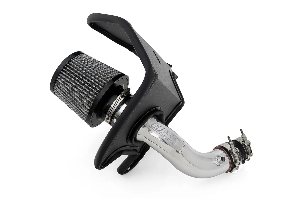 Hps Performance Air Intake Kit With Heat Shield, Polished, 827-709P 1