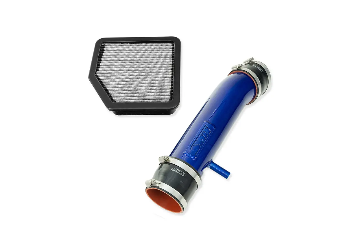 Hps Performance Air Intake Tube With Drop In Air Filter, Blue, 827-710Bl 2