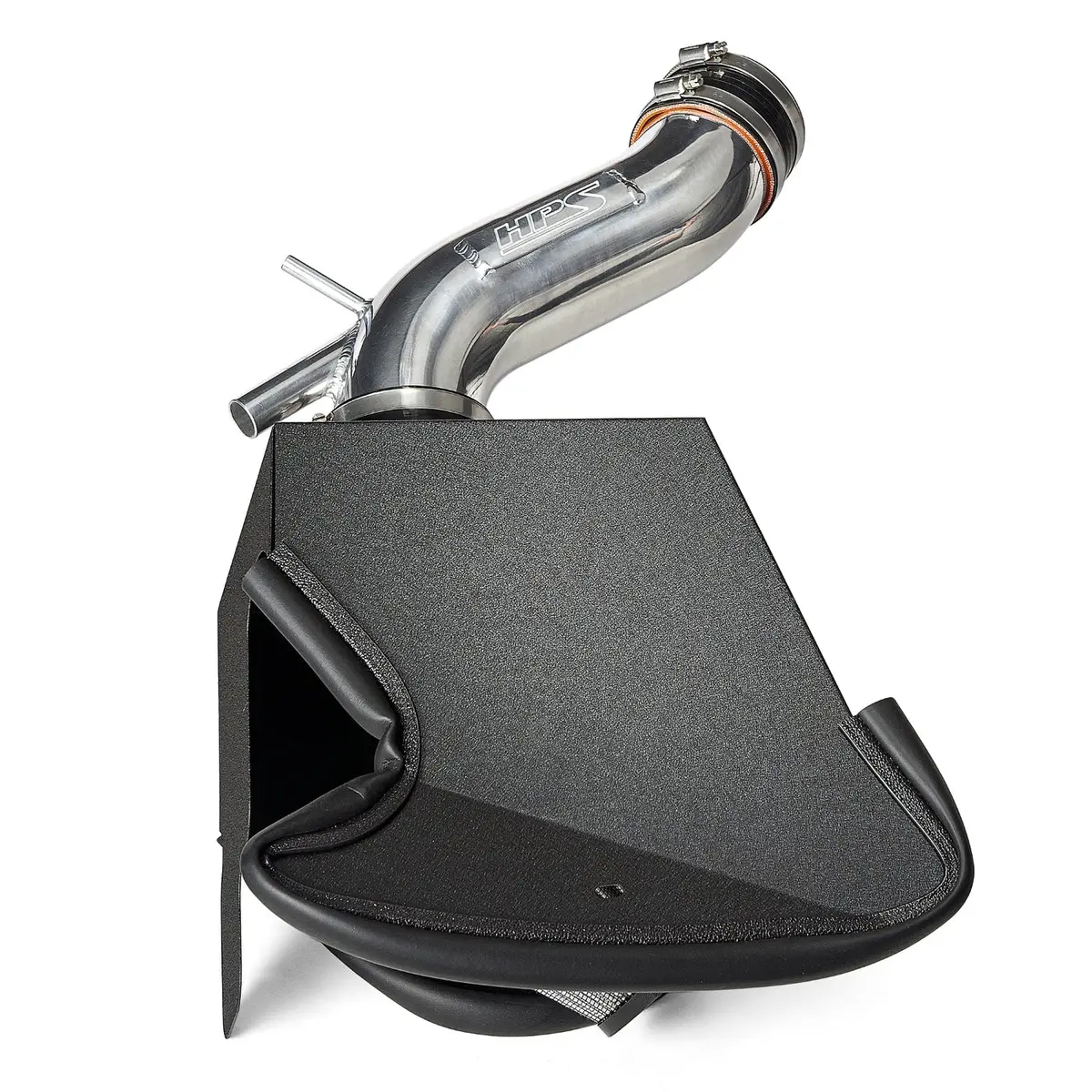 Hps Performance Air Intake Kit With Heat Shield, Polished, 827-712P 1