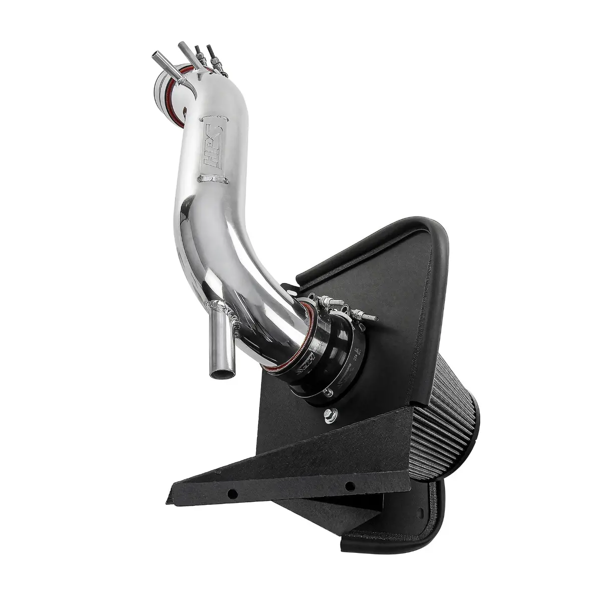 Hps Performance Air Intake Kit With Heat Shield, Polished, 827-713P 1