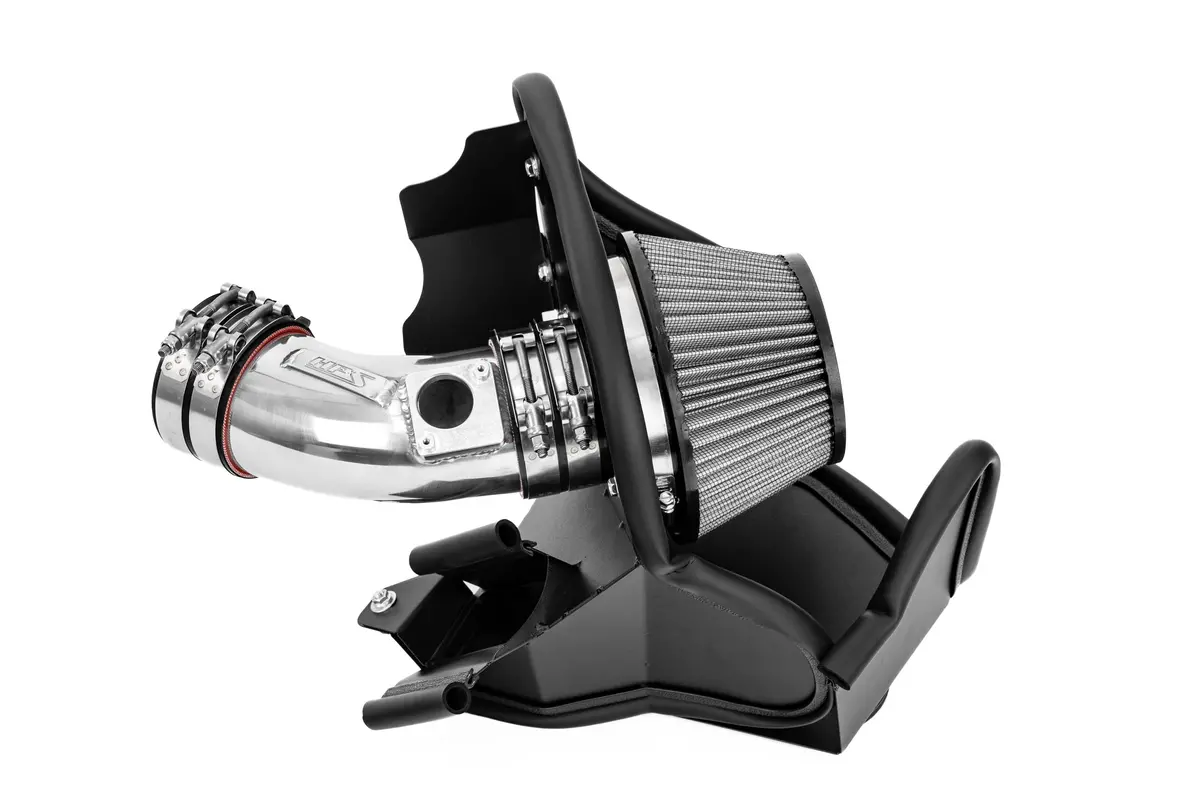 Hps Performance Air Intake Kit With Heat Shield, Polished, 827-717P 1