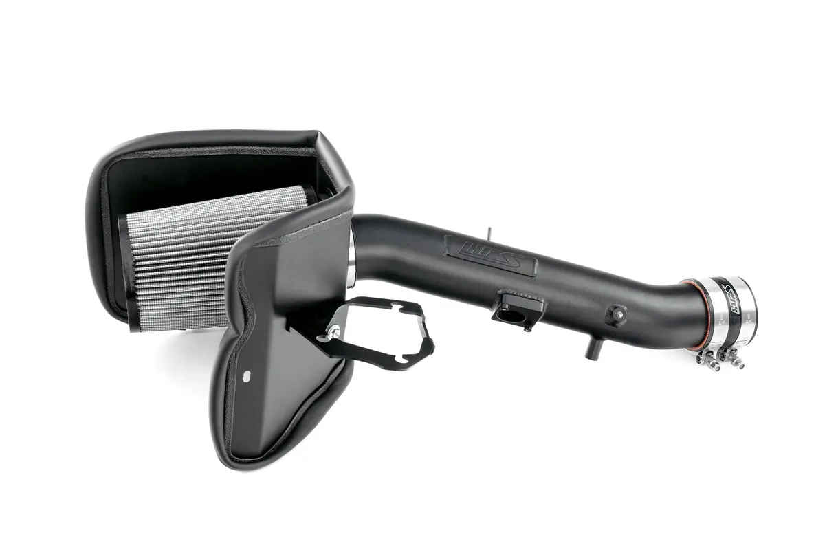 Hps Performance Air Intake Kit With Heat Shield, Black, 827-718Wb 1