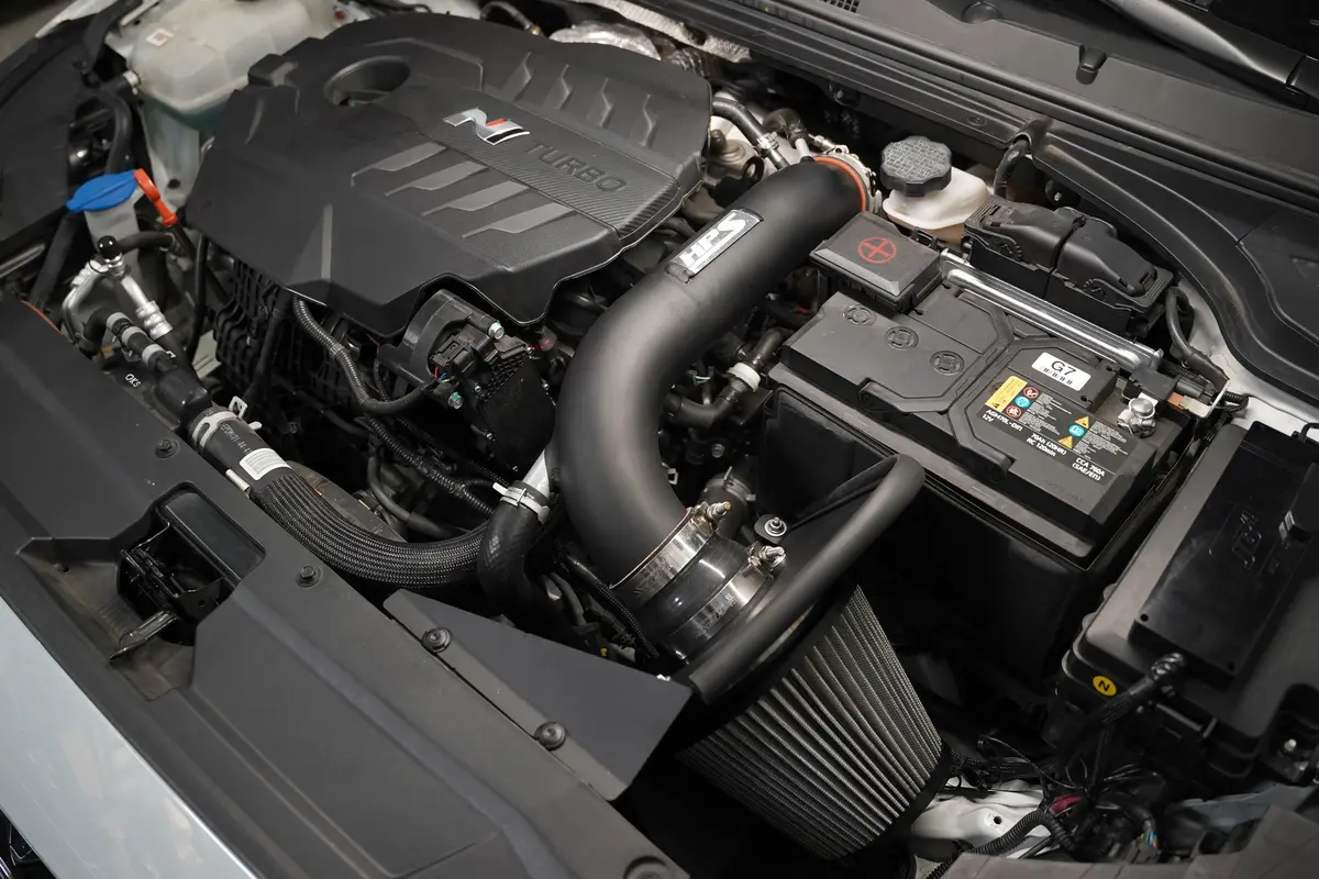 Hps Performance Air Intake Kit With Heat Shield, Polished, 827-721P 2
