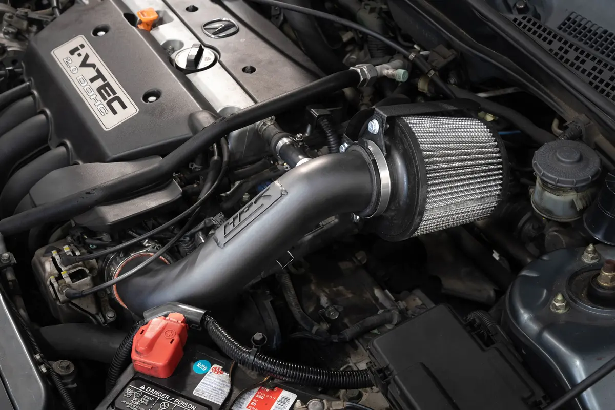 Hps Performance Air Intake Kit With Heat Shield, Black, 827-724Wb 2