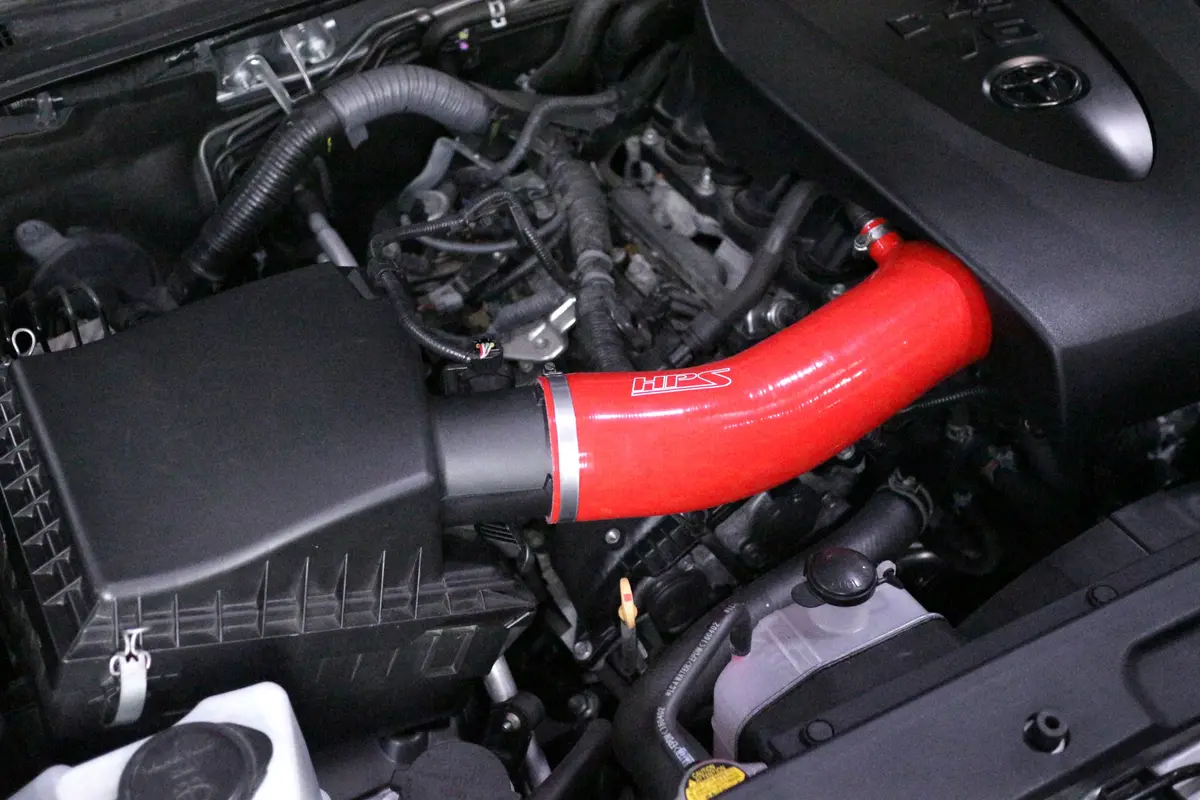 Hps Performance Silicone Air Intake Kit With Drop In Air Filter, Black, 827-725Wb 2