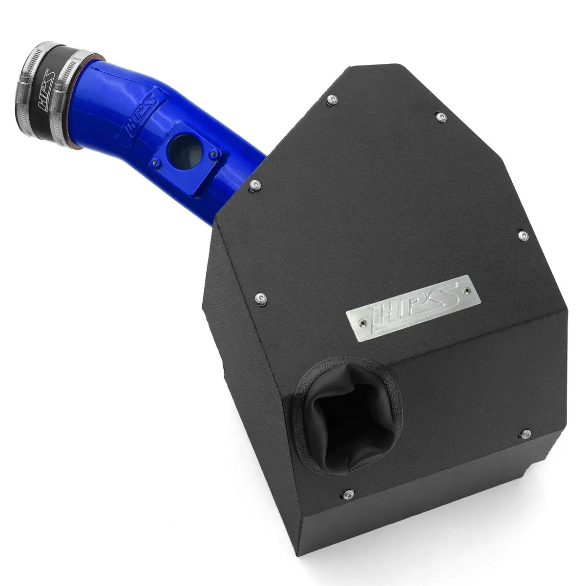 Hps Performance Air Intake Kit With Heat Shield, Blue, 827-735Bl 1