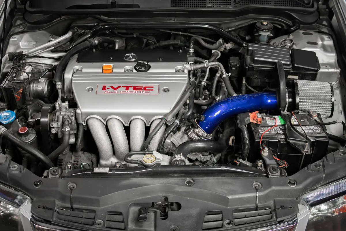 Hps Performance Air Intake Kit With Heat Shield, Blue, 827-737Bl 2
