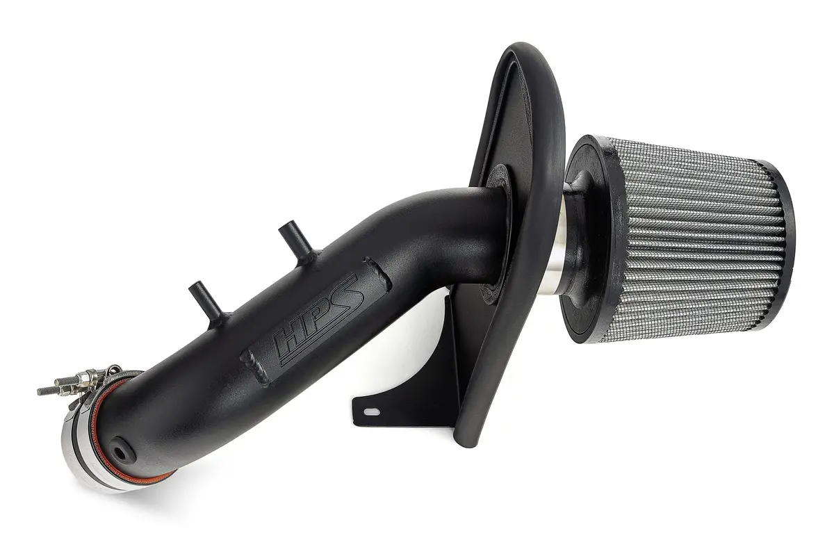 Hps Performance Air Intake Kit With Heat Shield, Black, 827-737Wb 1