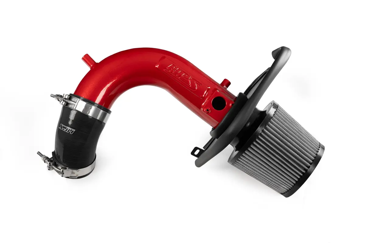 Hps Performance Air Intake Kit With Heat Shield, Red, 827-738R 1