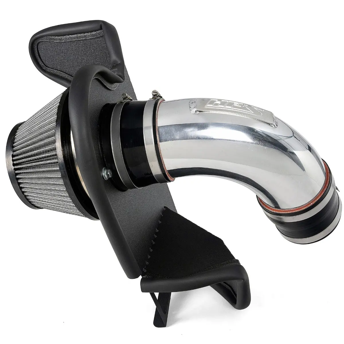 Hps Performance Air Intake Kit With Heat Shield, Polished, 827-739P 1