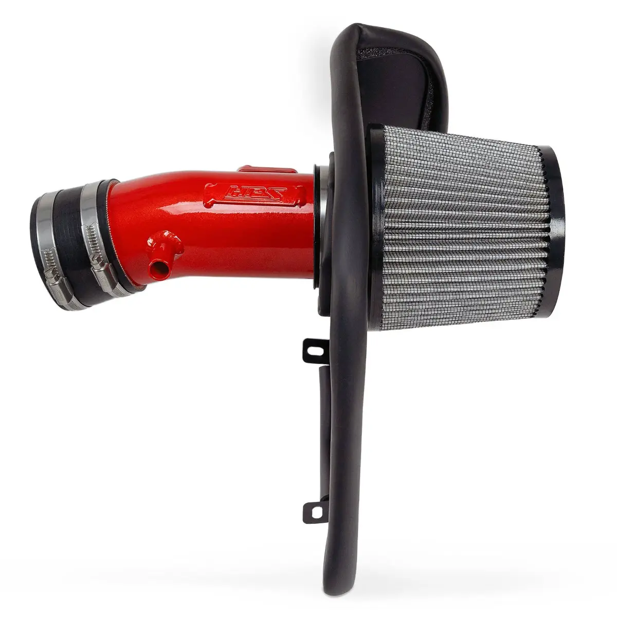 Hps Performance Air Intake Kit With Heat Shield, Red, 827-740R 1