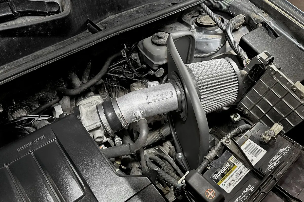 Hps Performance Air Intake Kit With Heat Shield, Red, 827-740R 2