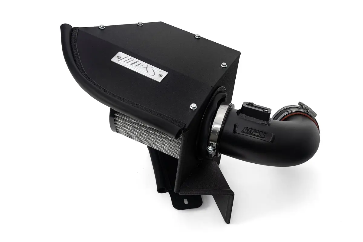 Hps Performance Air Intake Kit With Heat Shield, Black, 827-770Wb 1