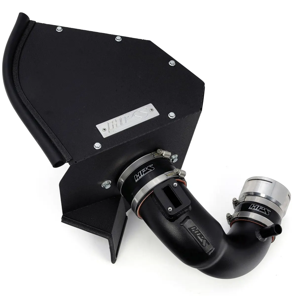 Hps Performance Air Intake Kit With Heat Shield, Black, 827-771Wb 1