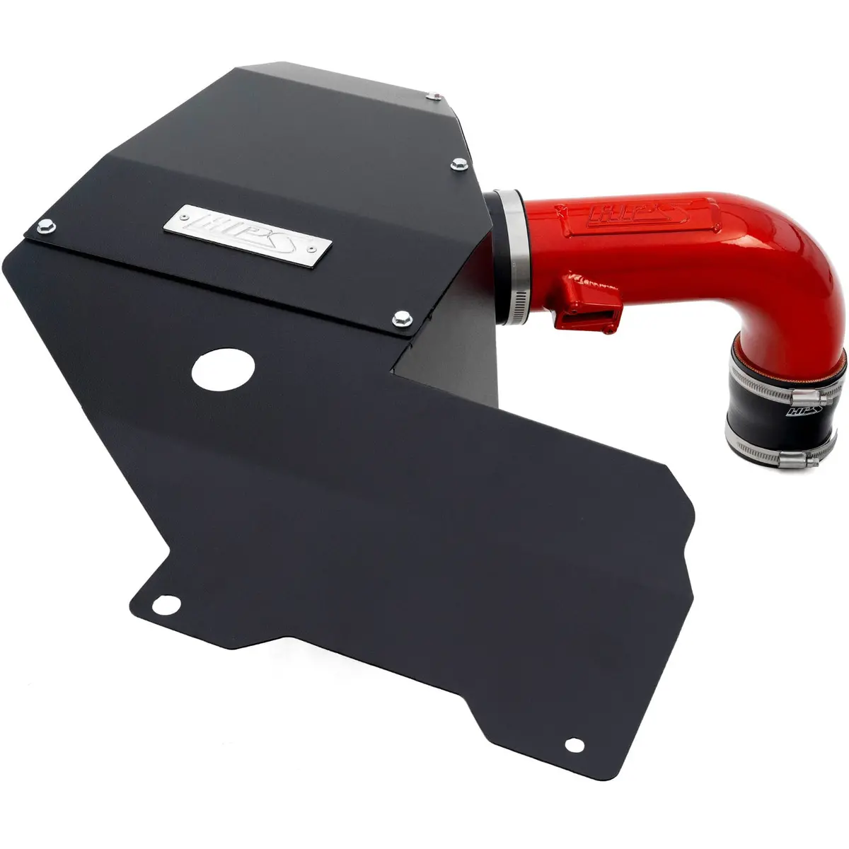 Hps Performance Air Intake Kit With Heat Shield, Red, 827-779R 1