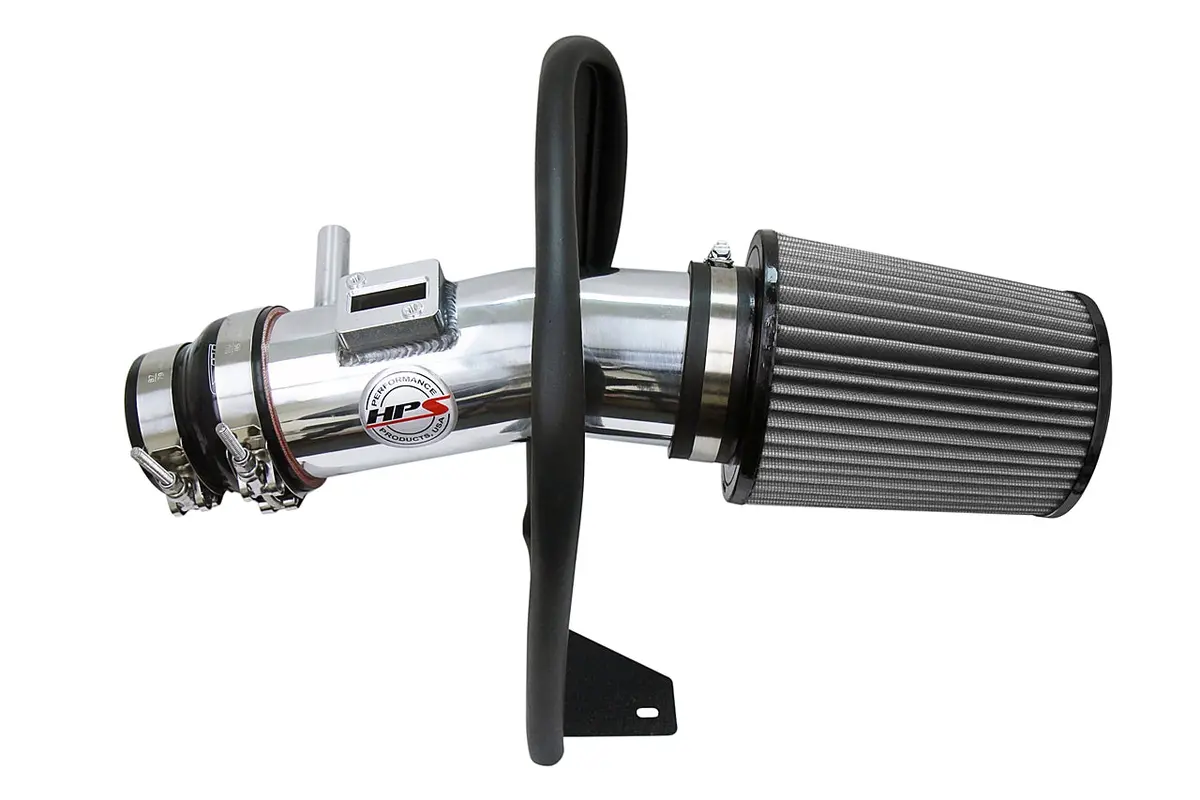 Hps Performance Air Intake Kit With Heat Shield, Polished, 827-780P 1