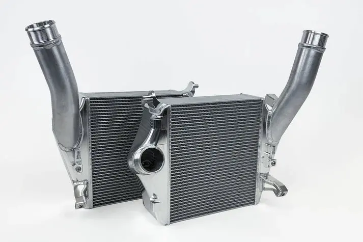 Audi Sq7 / Sq8 Twin Intercooler Set - Raw Billet 1