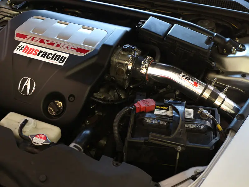 Hps Performance Cold Air Intake Kit, Red, 837-275R 2