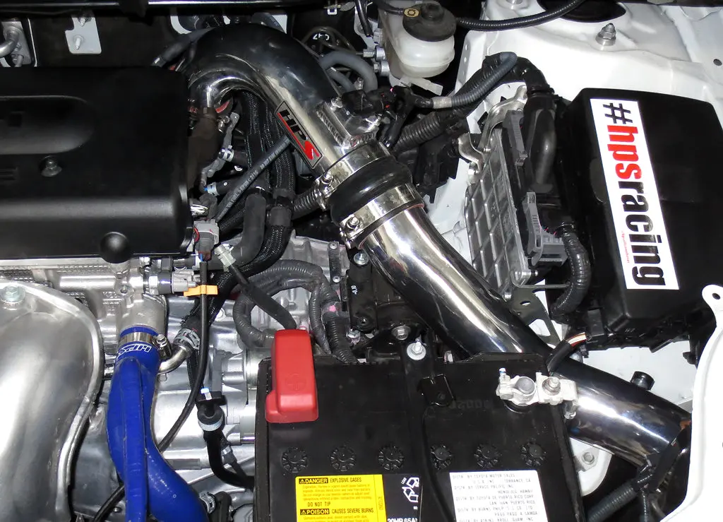 Hps Performance Cold Air Intake Kit, Red, 837-501R 2