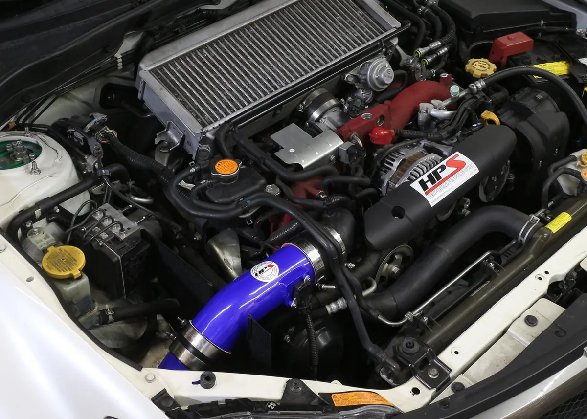 Hps Performance Cold Air Intake Kit, Blue, 837-566Bl 2