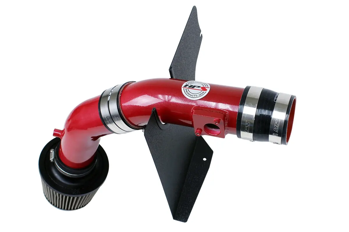 Hps Performance Cold Air Intake Kit, Red, 837-566R 1