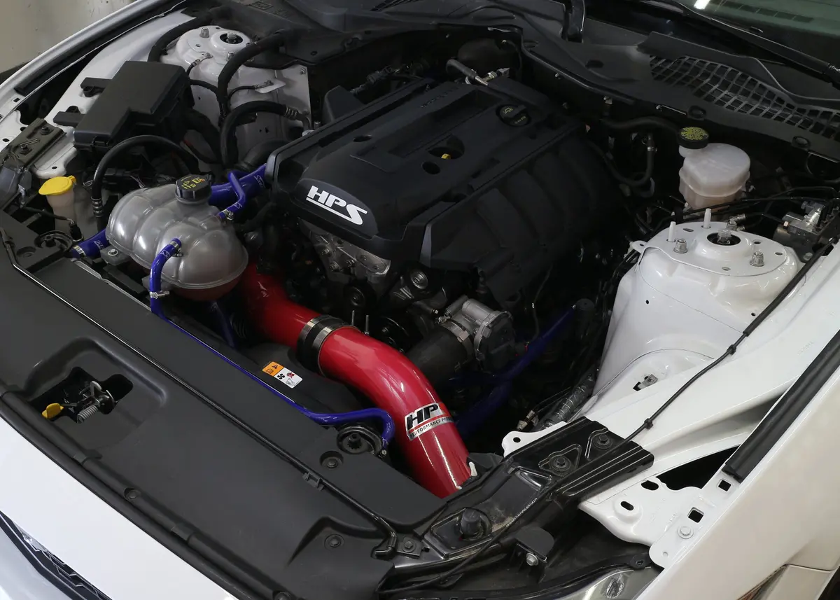 Hps Performance Cold Air Intake Kit, Red, 837-575R 2