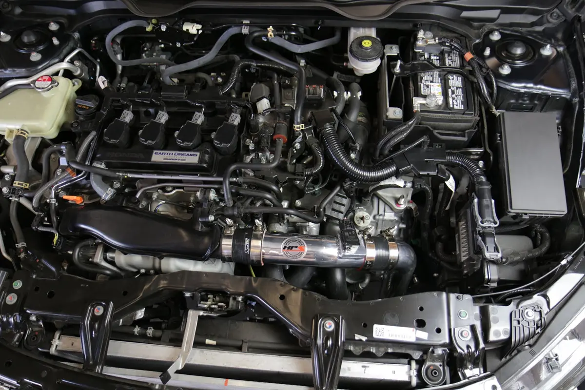 Hps Performance Cold Air Intake Kit, Polished, 837-602P 2