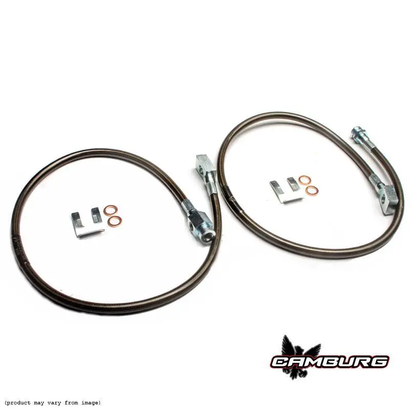 '86-96 Ford F150/Bronco Camburg Extended Front Brake Lines 1