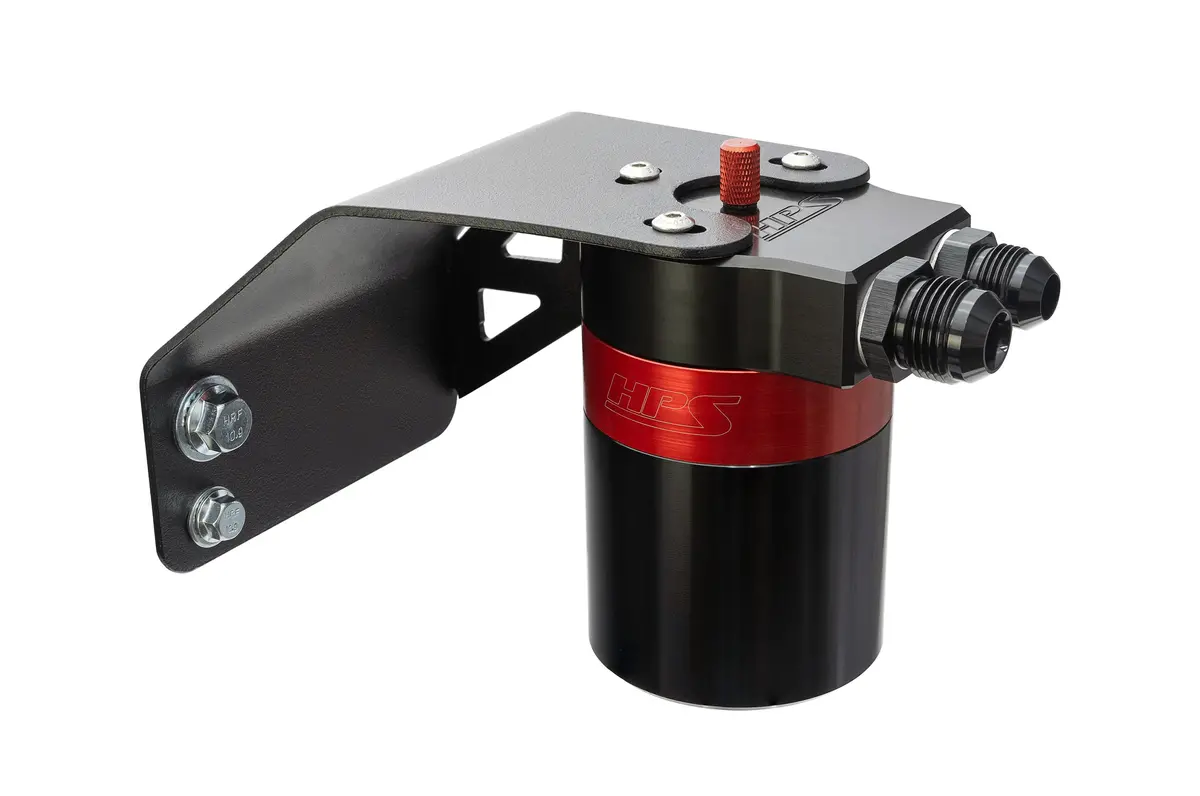 Hps Performance Billet Aluminum Oil Catch Can Kit 860-004 1