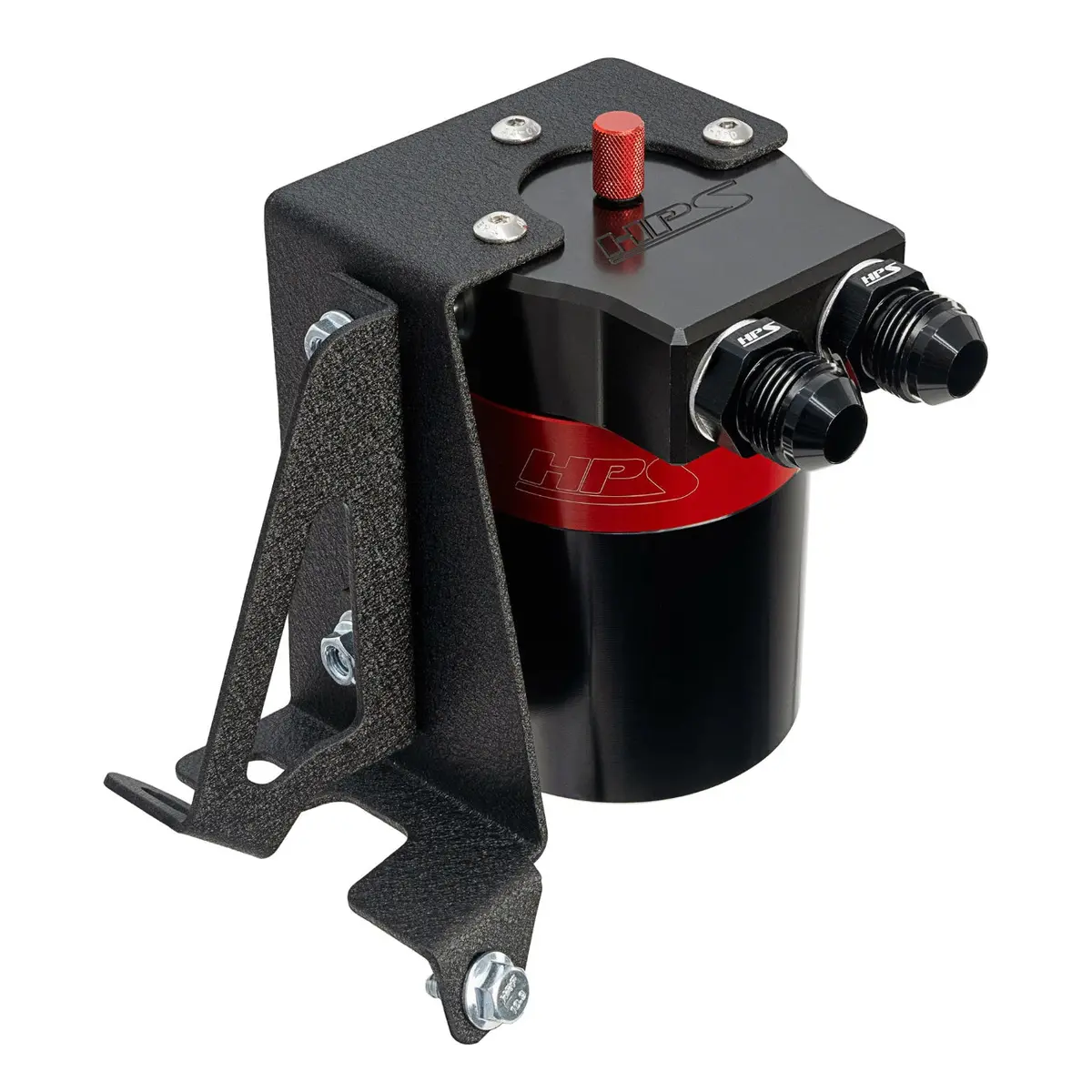 Hps Performance Billet Aluminum Oil Catch Can Kit 860-005 1